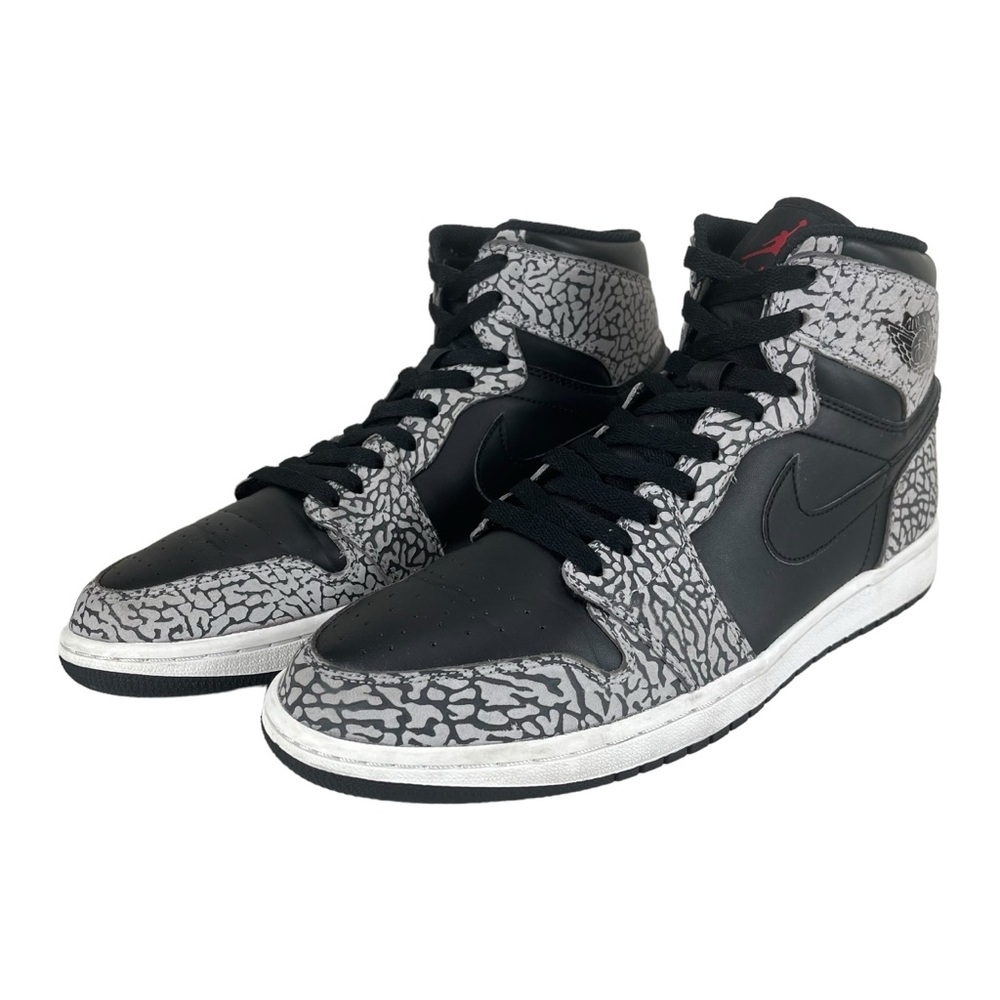 Nike Air Jordan 1 Retro High Black Elephant Men Size 10.5 839115 013 - Picture 2 of 11